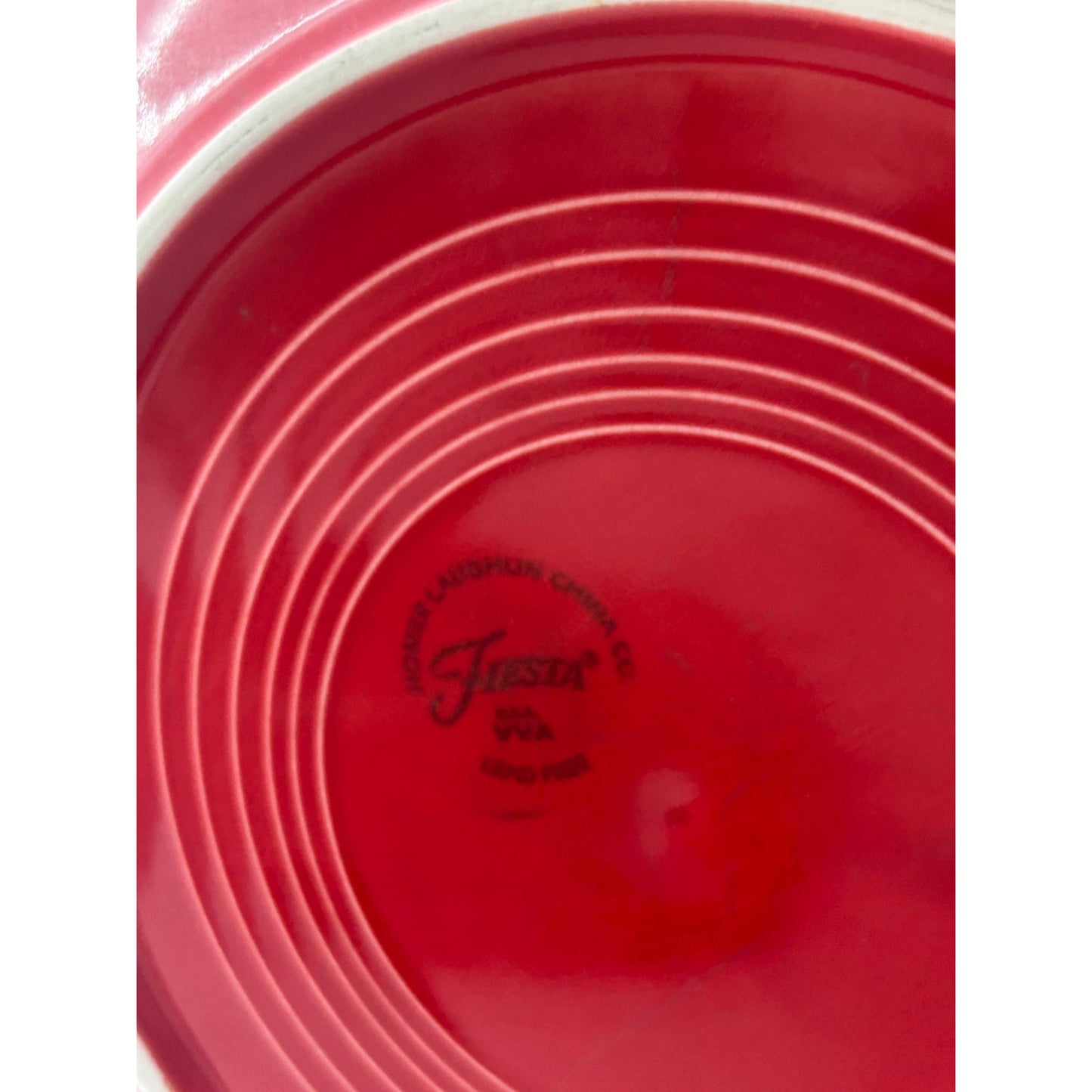 Vintage Red Fiestaware Plates Set of 3 | Homer Laughlin Fiesta Red Dinner Plates