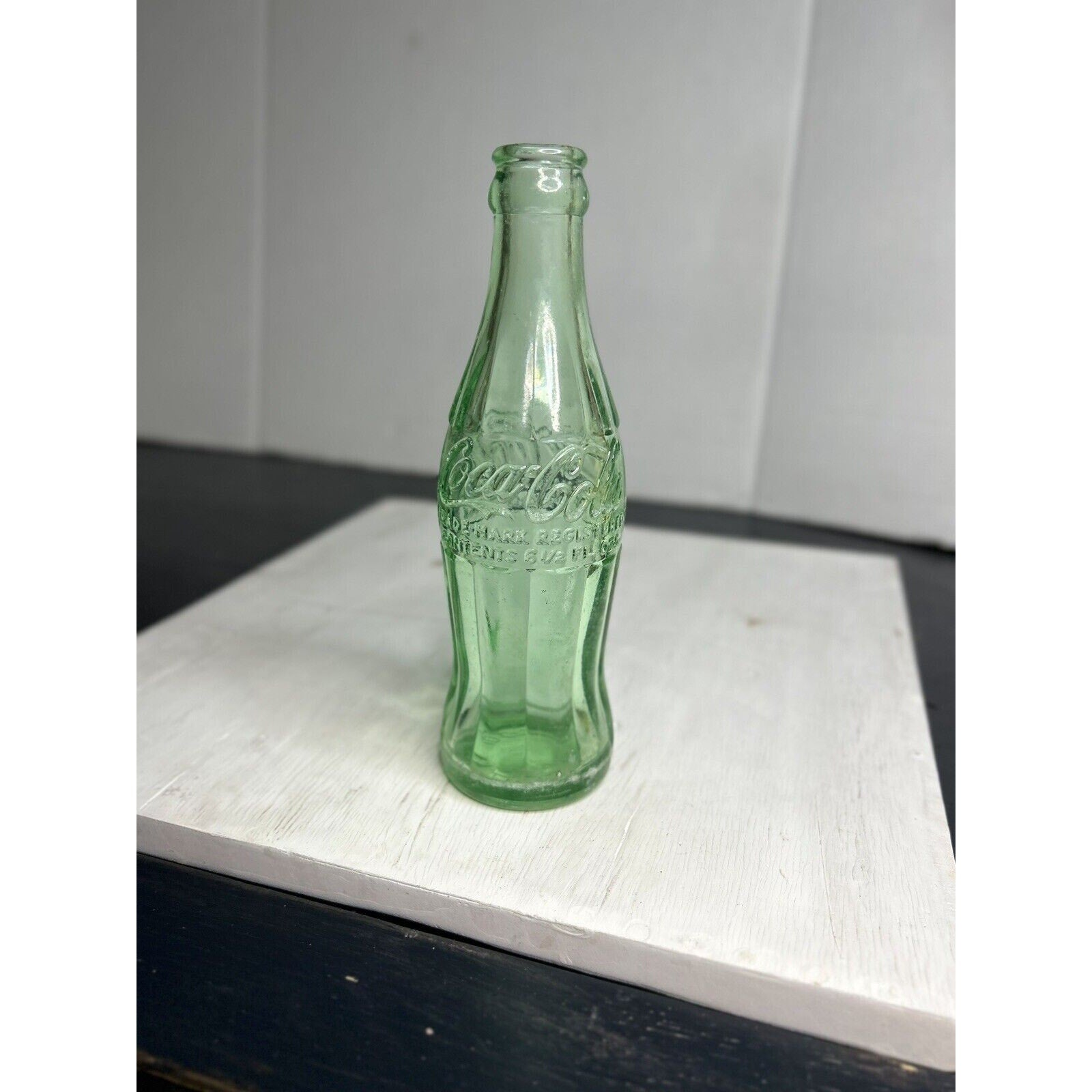 1959 Coca-Cola Virginia bottle collectible display view