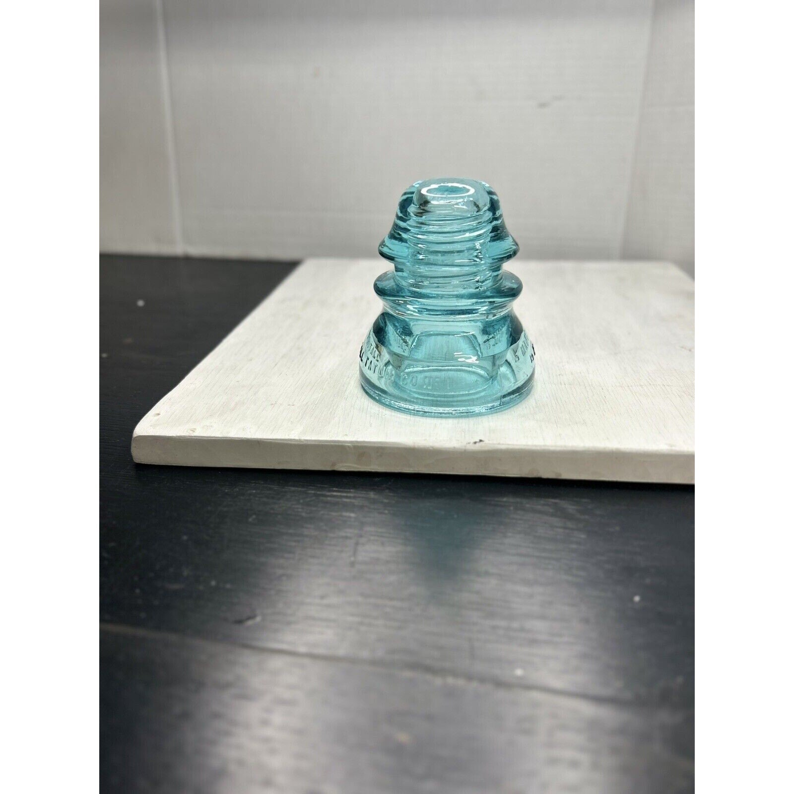 Whitall Tatum No 1 icy blue insulator side view second