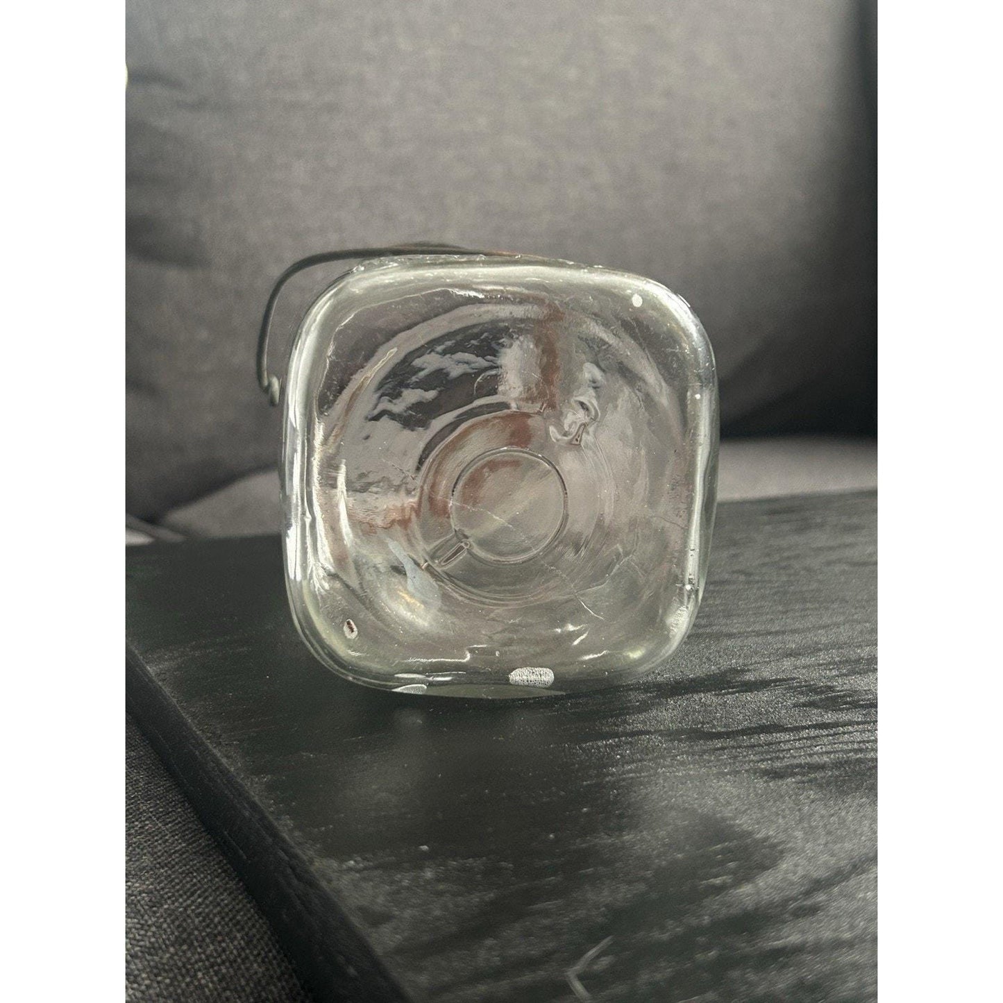 Scarce Vintage ATLAS “Good Luck” Clover Jar – Embossed Four-Leaf Canning Jar