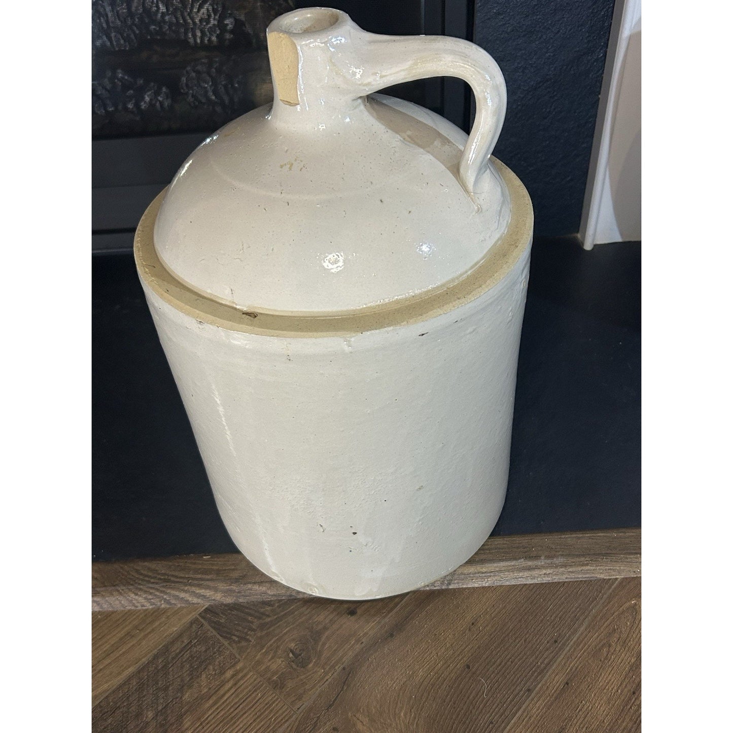 Red Wing pottery crock 5 gallon base stamp Minnesota farmhouse