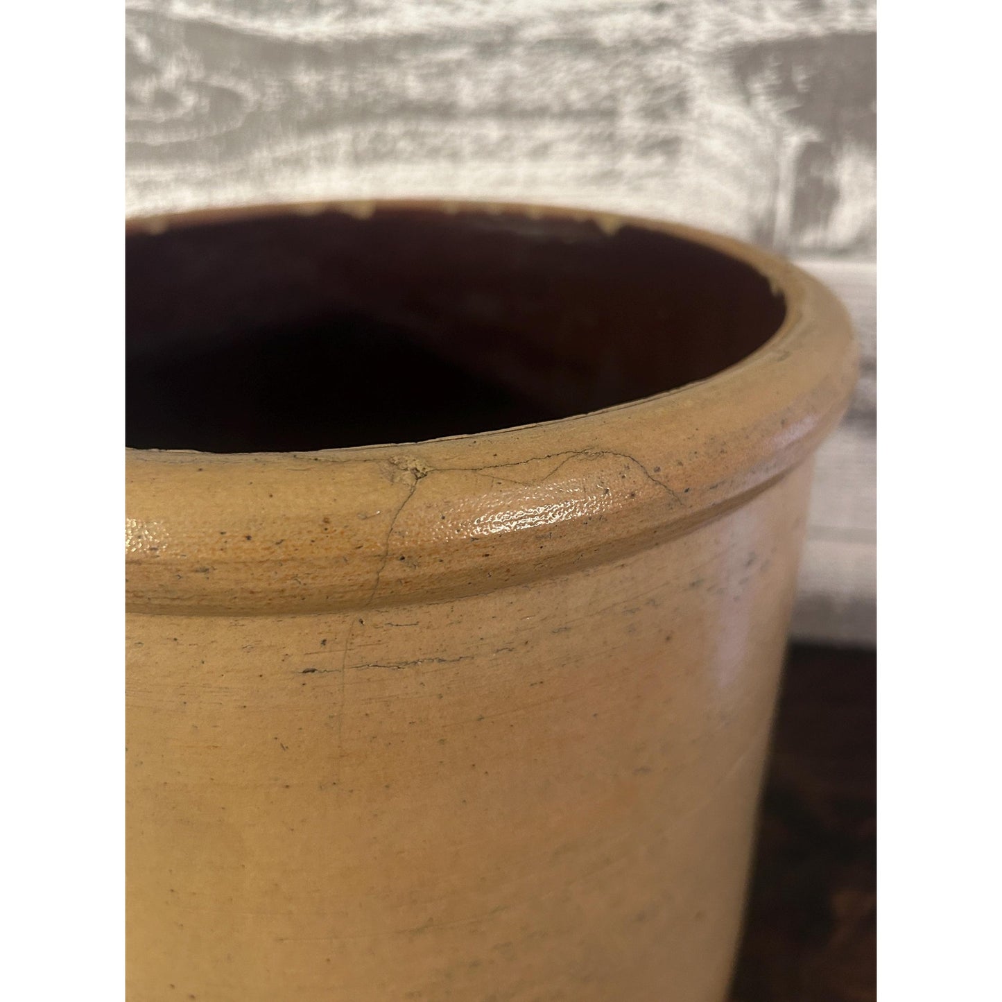 Antique Red Wing 2 Gallon Stoneware Crock Cobalt Blue Early 1900s