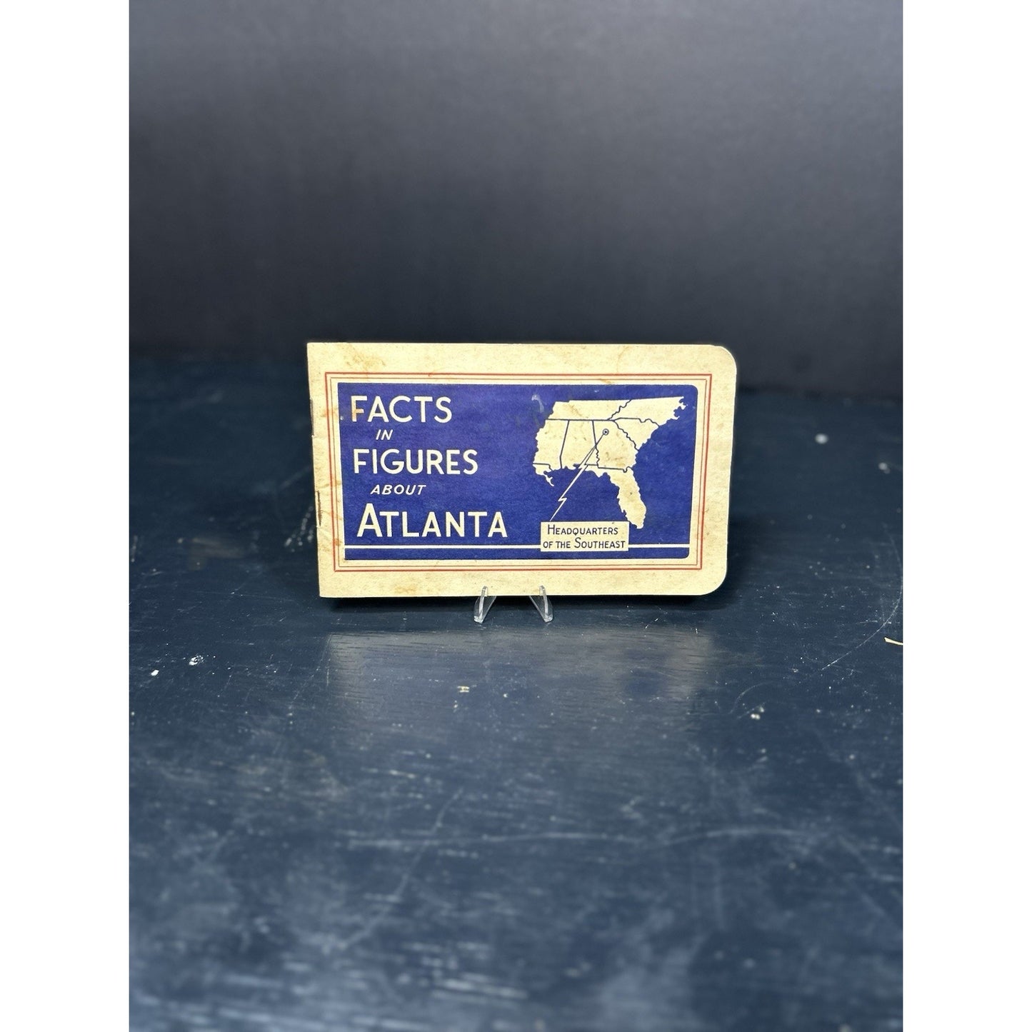 1944 Facts In Figures Atlanta Georgia WWII City Industrial Guide Utilities Book