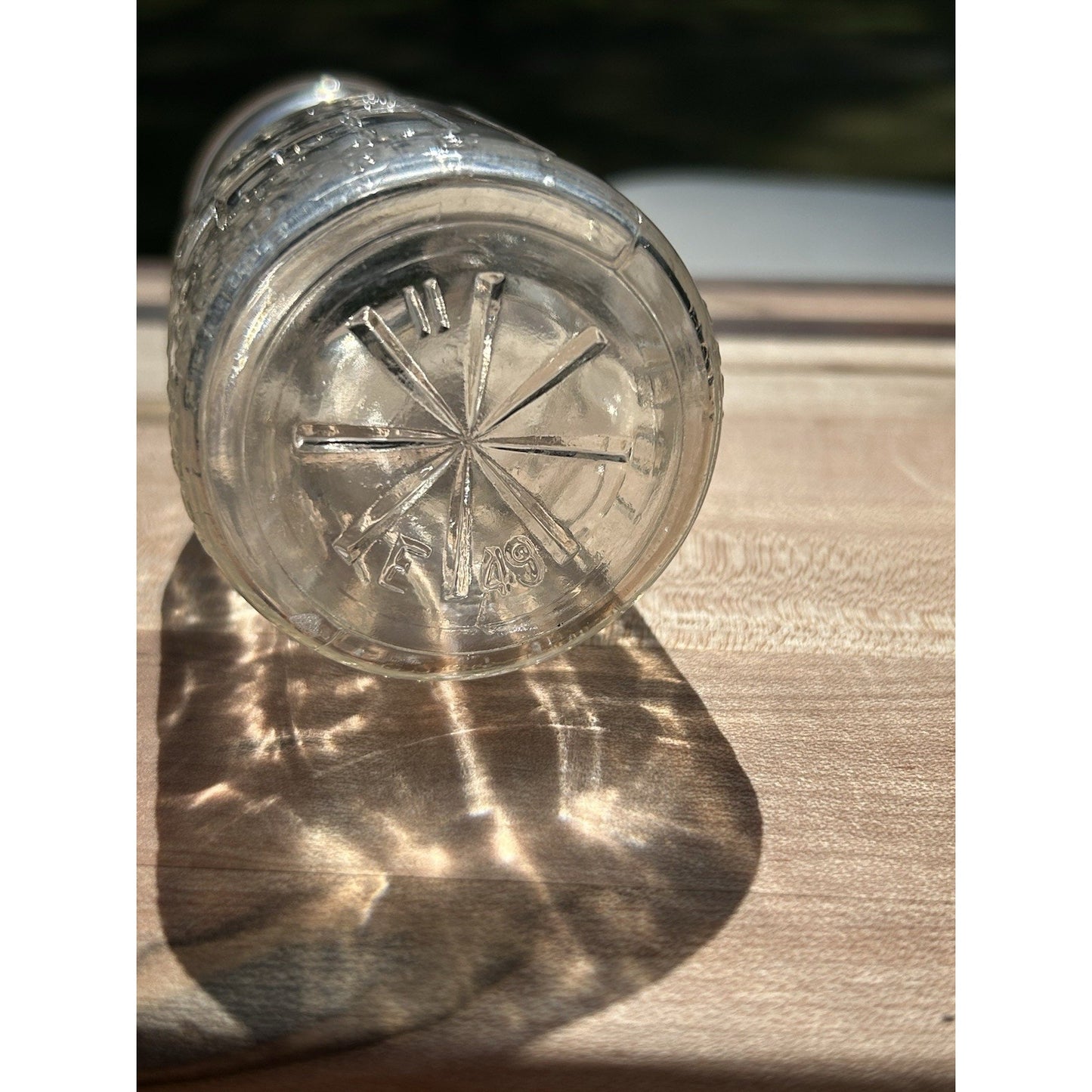 Mint Vintage Half Pint Universal Store Glass Milk Dairy Bottle 5 Cent Deposit