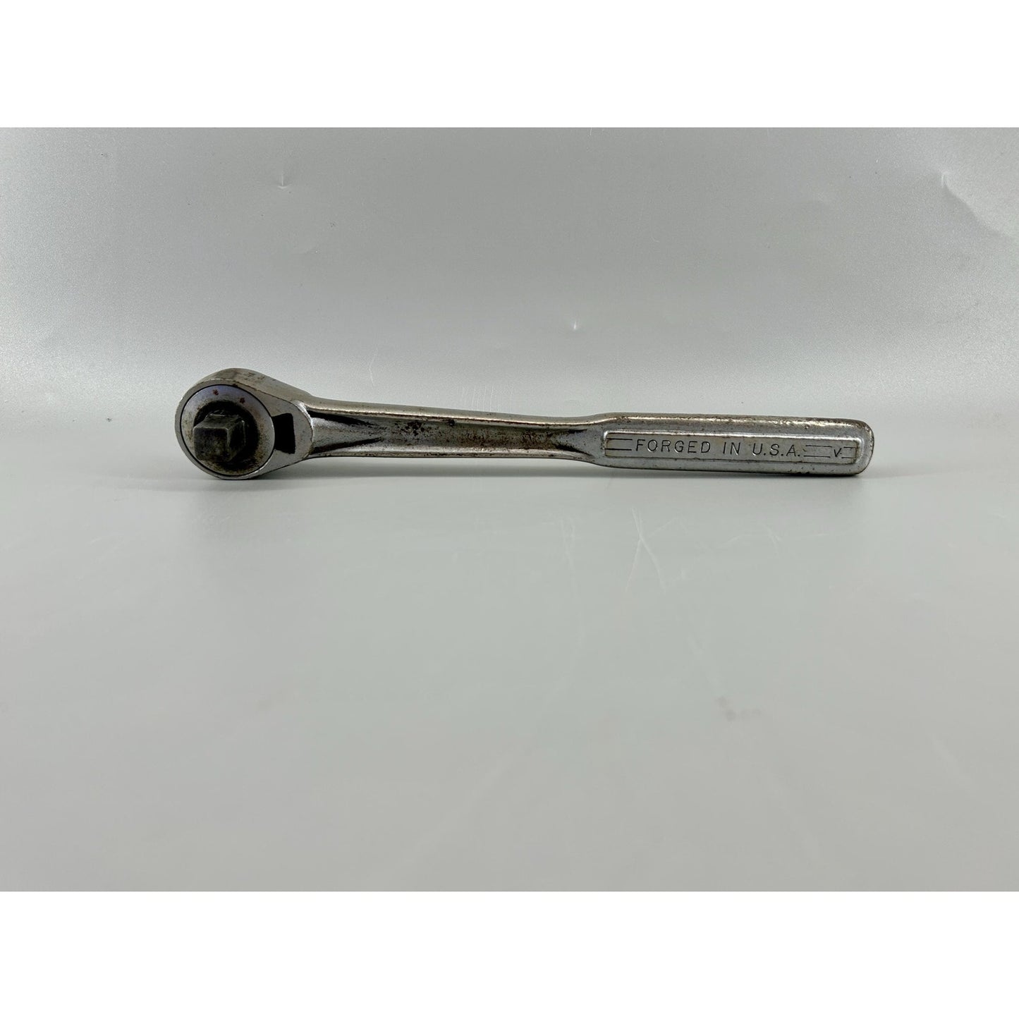 Craftsman V-Series ratchet showing original V-Series stamp and Forged in U.S.A. markings
