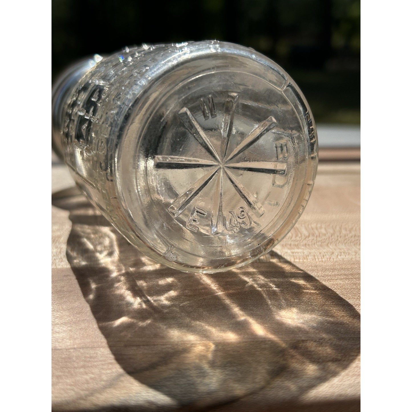 Mint Vintage Half Pint Universal Store Glass Milk Dairy Bottle 5 Cent Deposit