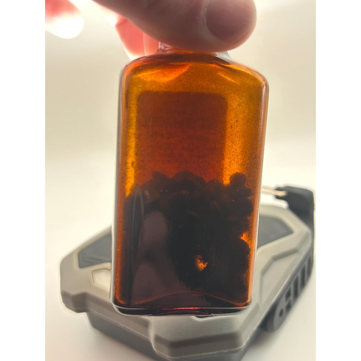 Antique Dr. North Stomachic Tablets Bottle Massengill Bristol TN Amber Glass
