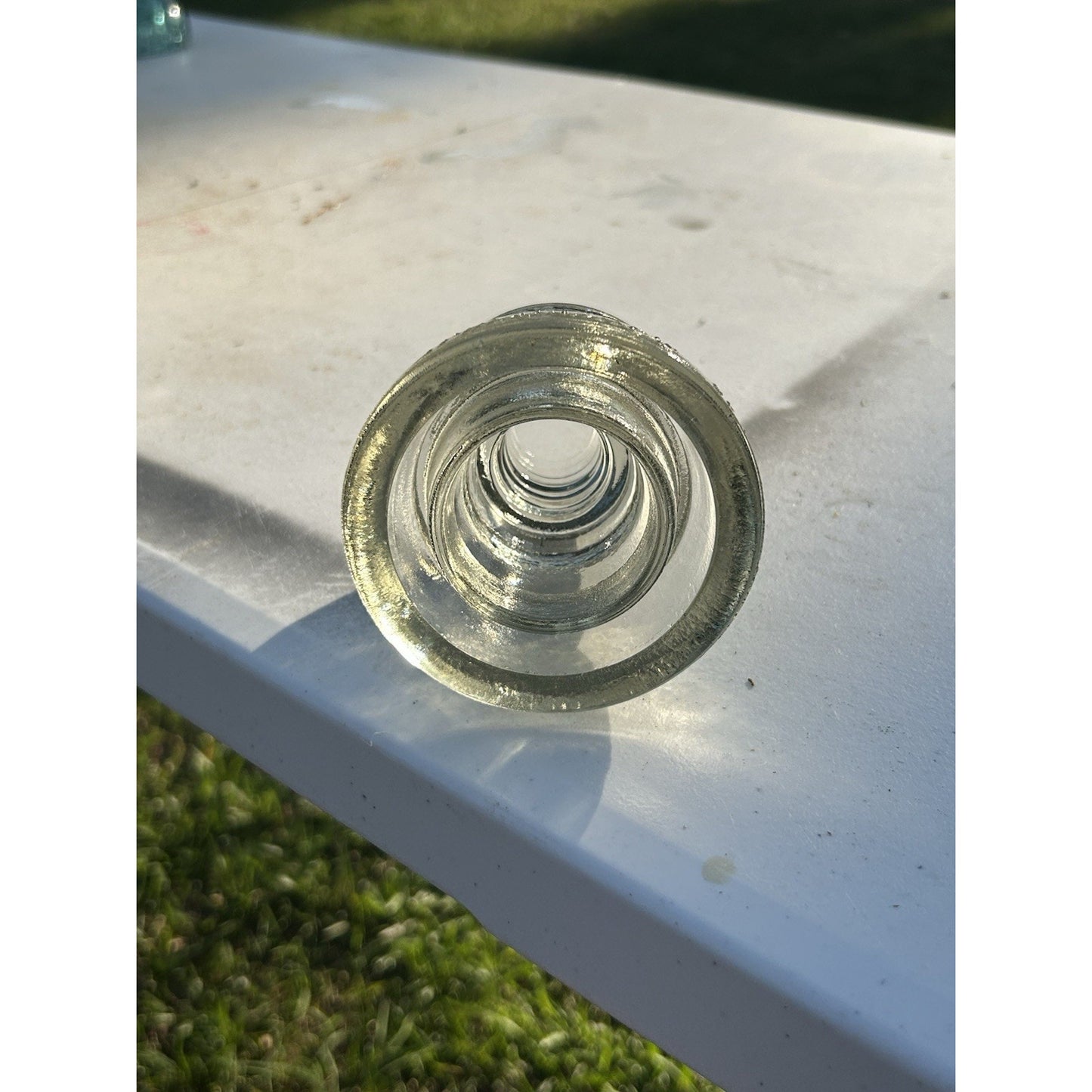 Armstrong DP-1 clear insulator inner skirt threading vintage