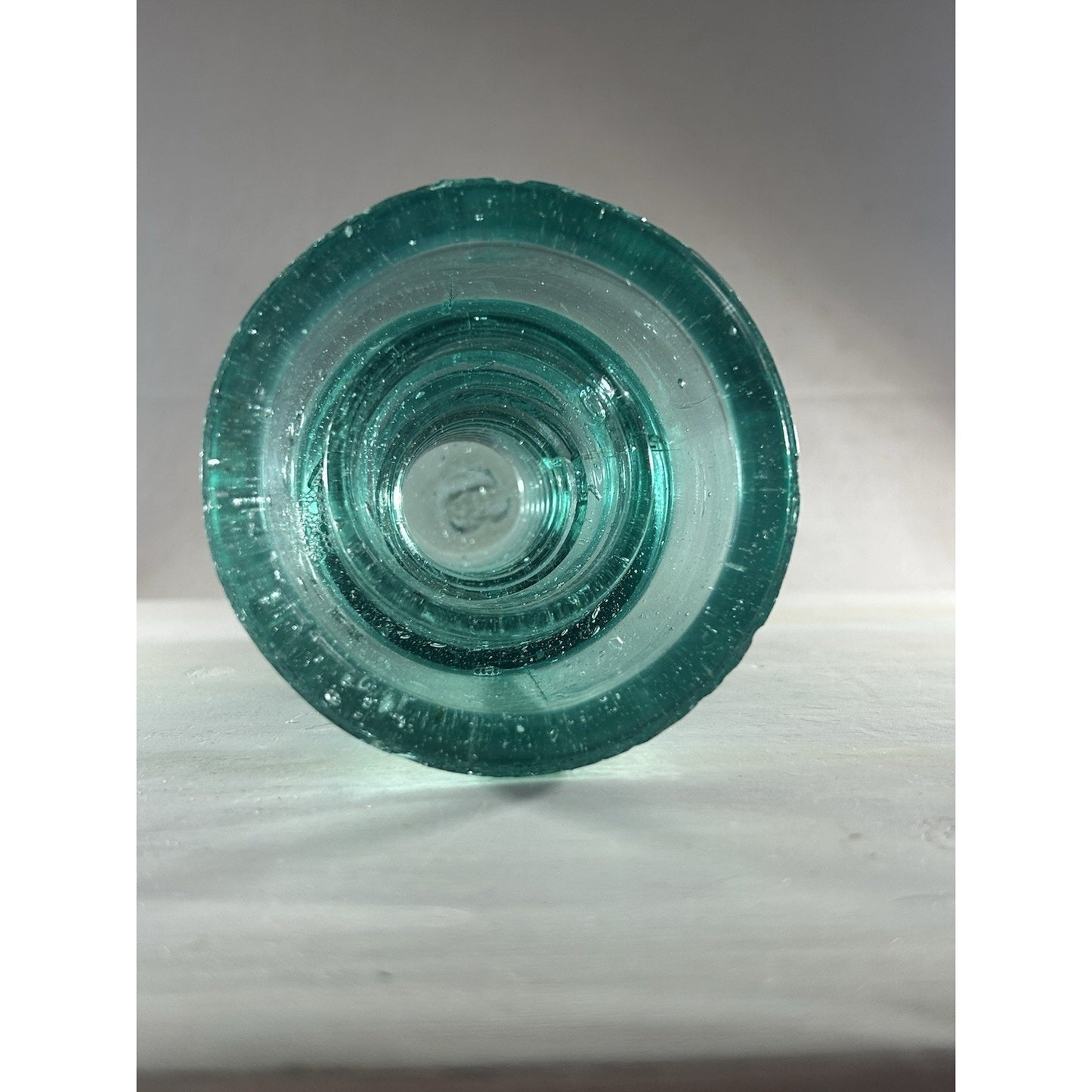 Very Rare Early H.C. & CO. Hemingray Insulator – CD 145 Beehive – Aqua - 1870’s