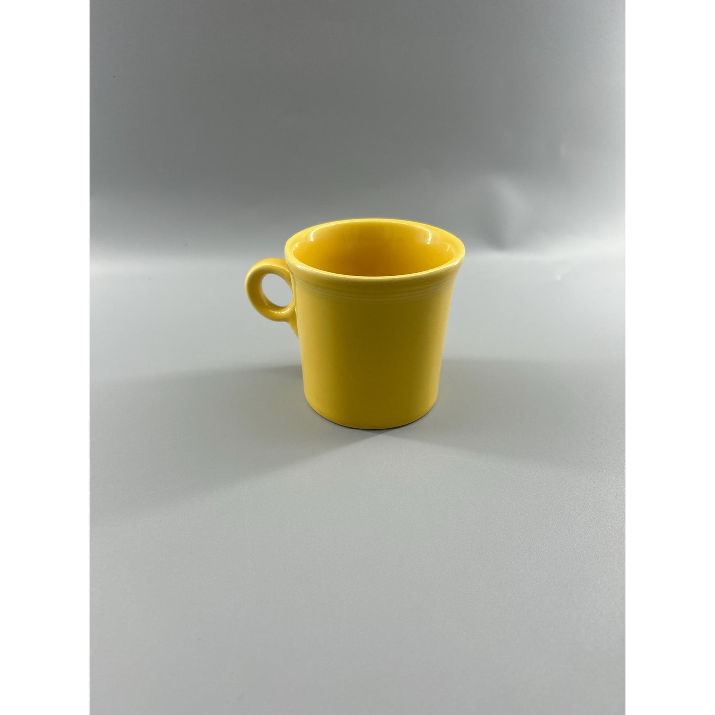 Vintage Fiestaware Yellow Cup HLC Fiesta USA Homer Laughlin Coffee Mug