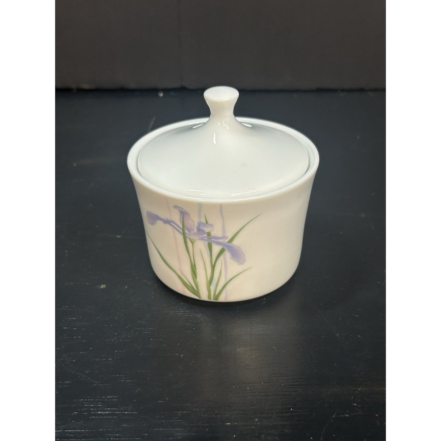 Corning Corelle Shadow Iris Sugar Bowl With Lid