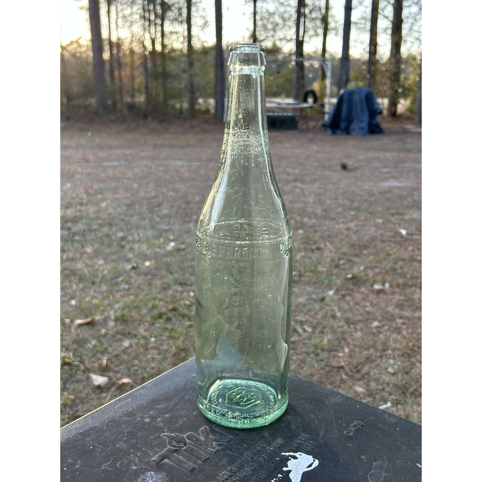 Vernors Detroit Michigan soda bottle display view