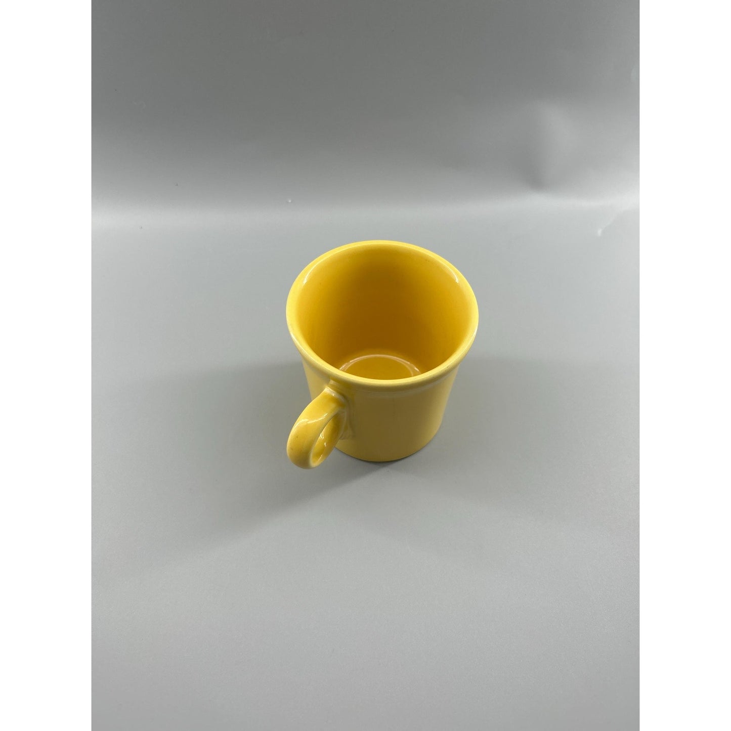 Vintage Fiestaware Yellow Cup HLC Fiesta USA Homer Laughlin Coffee Mug