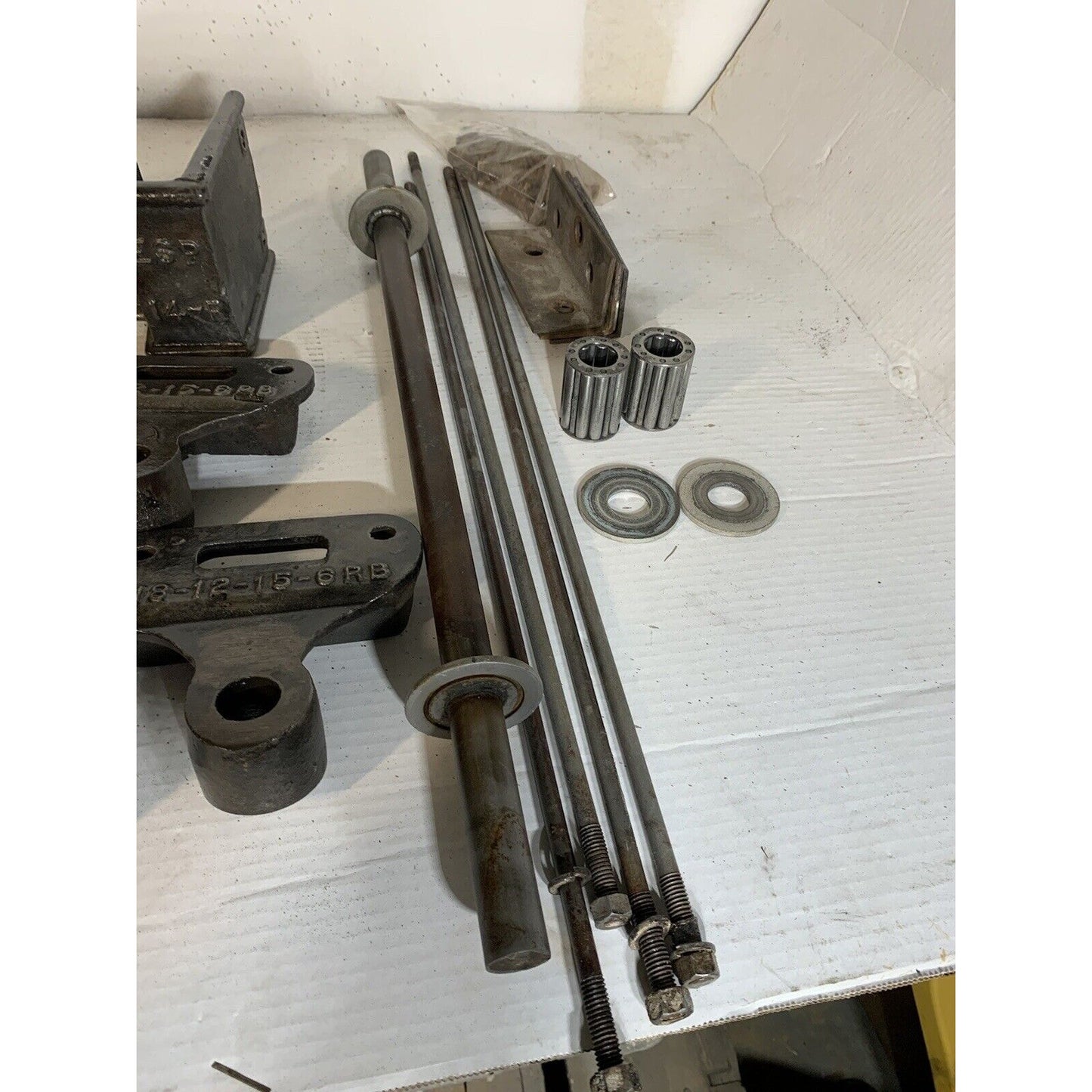 Lineberry factory cart end caster wheels side daisy wheels