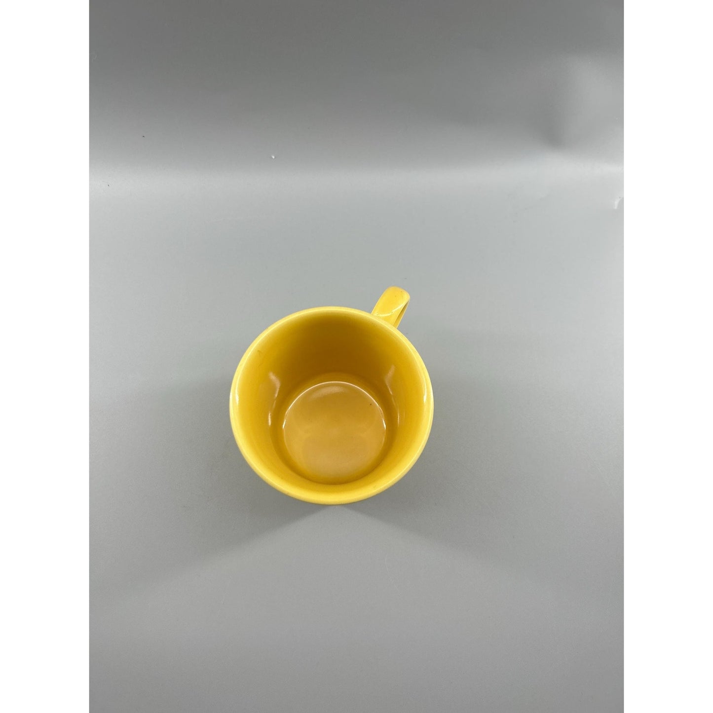 Vintage Fiestaware Yellow Cup HLC Fiesta USA Homer Laughlin Coffee Mug