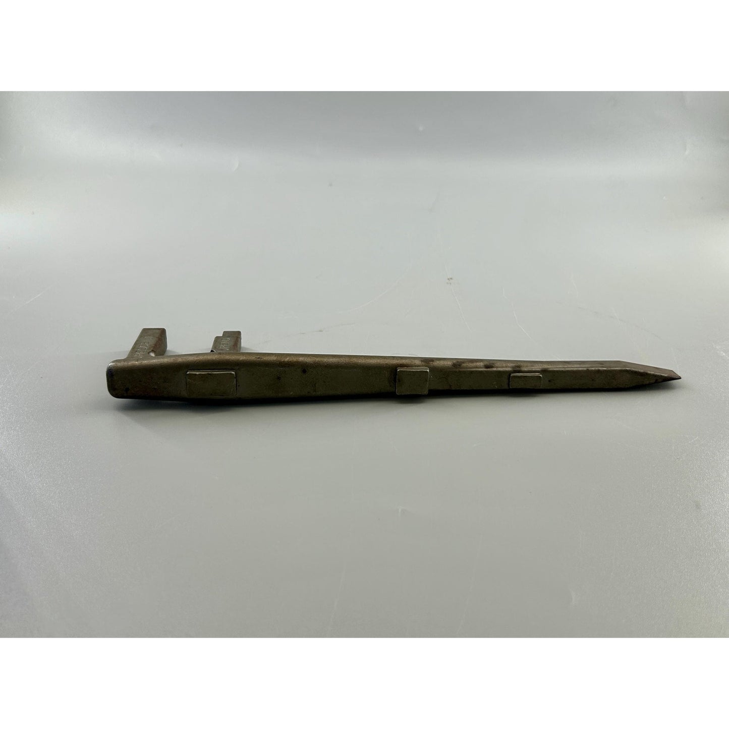 Rare Vintage Crescent Tool Co Pat Pend Valve Wheel Wrench Industrial Utility Fire Service Tool c1930s