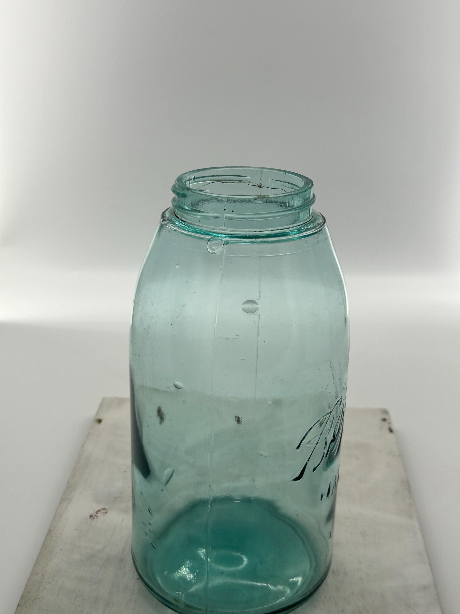 Ball Triple-L half gallon jar front view